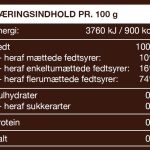 Næringsindhold Hørfrøolie