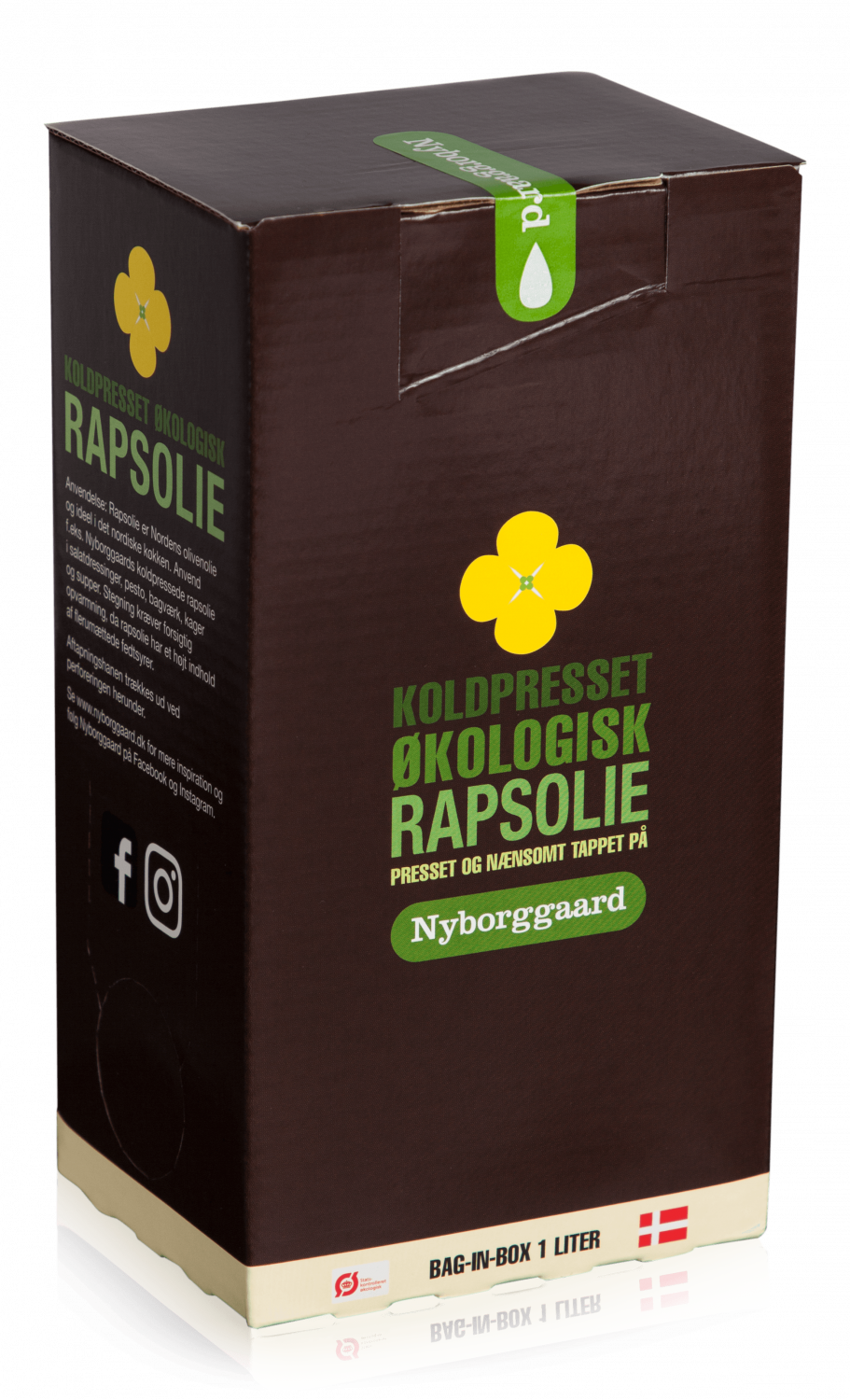 Koldpresset økologisk rapsolie
