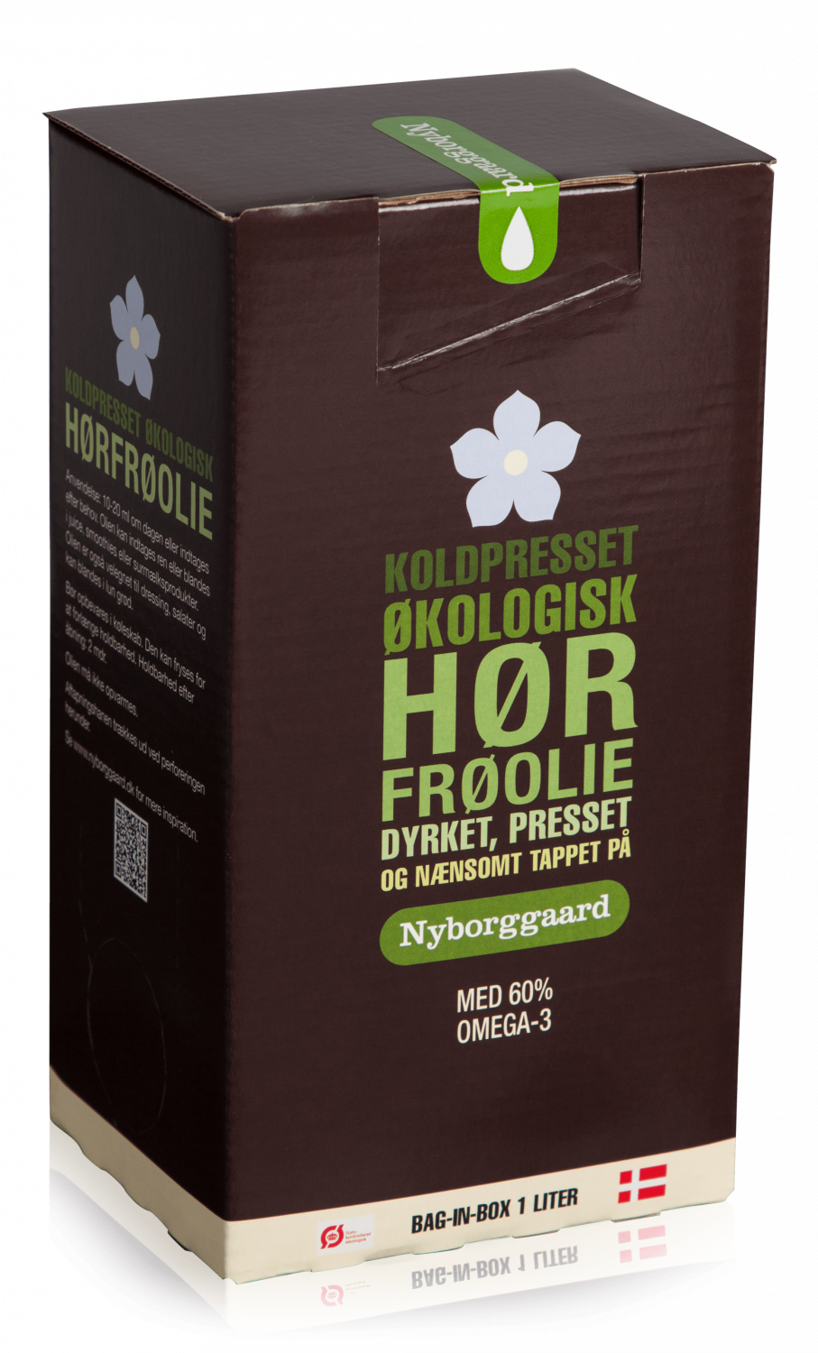 Koldpresset økologisk hampefrøolie