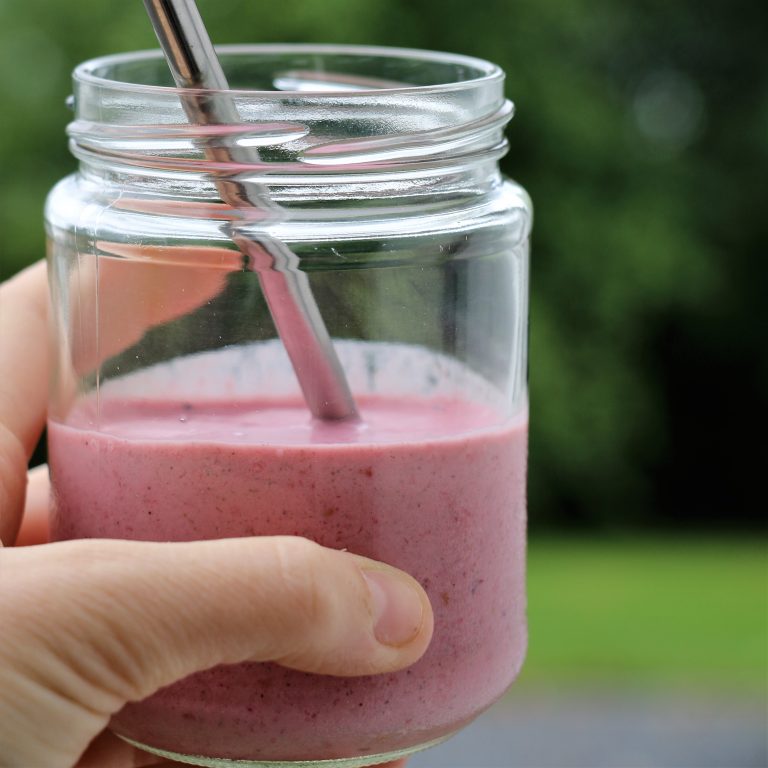 Jordbærsmoothie