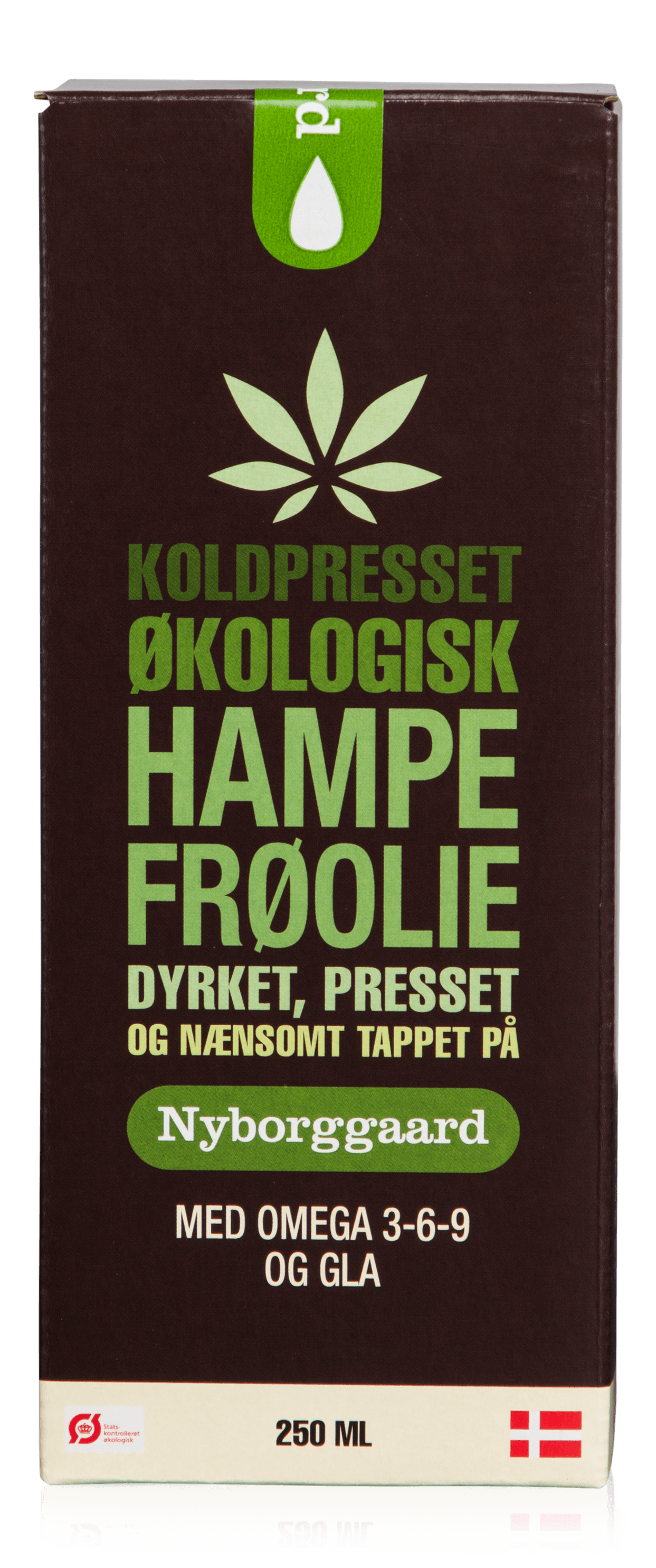 Koldpresset økologisk hampefrøolie